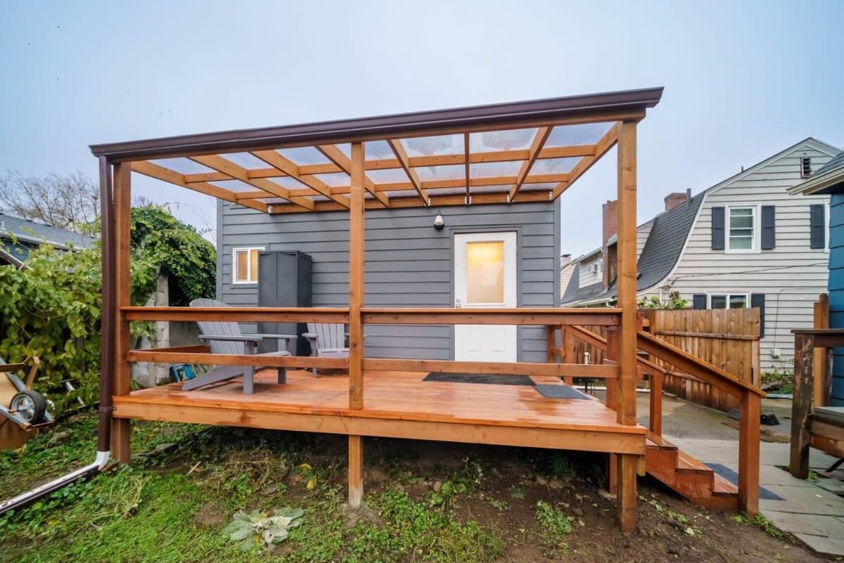 #Stayinmydistrict Overlook Backyard Tiny Suite Portland Eksteriør billede