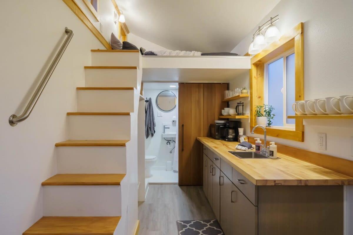 #Stayinmydistrict Overlook Backyard Tiny Suite Portland Eksteriør billede